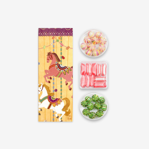 【雛】白絹手鞠、言祝、濃茶手鞠 干支箱セット